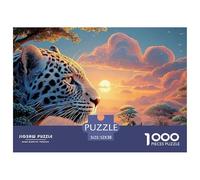 Sinoshow_24085_a_Double_Exposure_Depicting_a_Jaguars_Head_overl_de28af34-598b-4841-8251-d7d81ac6b2d2_3 1000 Piezas Jigsaw Puzzle Difícil, Desafiante, Casi Imposible Juego De Rompecabezas, Juguetes Ed