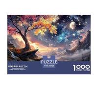 Sinoshow_24085_a_Fantasy_World_Where_The_Sky_is_Blue_and_Theres_9d62a615-a12d-484c-94ec-eaf2670e25dd_2 (1) 1000 Piezas Rompecabezas Difícil, Desafiante, Casi Imposible Rompecabezas, Juego Familiar An