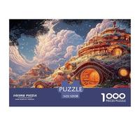Sinoshow_24085_a_Fantasy_World_with_Cute_Hobbit-Like_Houses_in__de0015f0-4bcc-45e1-9970-c44647b97cf3_1 1000 Piezas Rompecabezas Estimulante Y Educativo Juego De Rompecabezas, Juego Familiar Anti-Estr