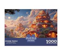 Sinoshow_24085_a_Fantasy_World_with_Cute_Hobbit-Like_Houses_in__de0015f0-4bcc-45e1-9970-c44647b97cf3_4 1000 Piezas Rompecabezas Estimulante Y Educativo Rompecabezas, Juguetes Educativos Únicos Y Esti