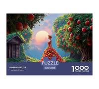 Sinoshow_24085_a_Fashion_Model_Wearing_a_Dress_Made_of_Fruits_i_e46a02b1-c151-4eee-866a-d5ed77c9dab5_4 1000 Piezas Jigsaw Puzzle Difícil, Desafiante, Casi Imposible Rompecabezas, Juego Familiar Anti-