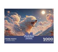 Sinoshow_24085_a_Fierce_Dog_Running_on_The_Open_Range_with_Its__514a6fd7-8b33-42da-bae0-6ec14e1d1ebe_3 1000 Piezas Rompecabezas Estimulante Y Educativo Rompecabezas, Imágenes Vi