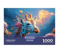 Sinoshow_24085_a_Full-Body_Portrait_of_a_Happy_Giraffe_in_The_s_c7ab021e-9276-426f-aebe-36254db500f3_2 1000 Piezas Jigsaw Puzzle Difícil, Desafiante, Casi Imposible Juego De Rompecabezas, Juego Famil
