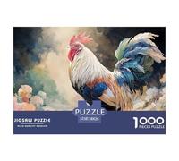 Sinoshow_24085_a_Full-Body_Shot_of_an_Adorable_Rooster_with_BEA_1afb2d58-867b-4b9a-a95e-3db10631b986_2 1000 Piezas Rompecabezas Difícil, Desafiante, Casi Imposible Rompecabezas, Juego Familiar Anti-E