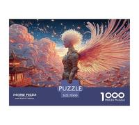 Sinoshow_24085_a_Full-Body_Shot_of_an_Albino_Woman_with_Red_Win_fe2966c9-5b1b-4656-bb45-33ad41abdb22_3 1000 Piezas Rompecabezas Difícil, Desafiante, Casi Imposible Juego De Rompecabezas, Regalo De Na