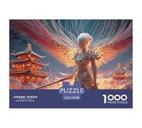 Sinoshow_24085_a_Full-Body_Shot_of_an_Albino_Woman_with_Red_Win_fe2966c9-5b1b-4656-bb45-33ad41abdb22_4 1000 Piezas Rompecabezas Estimulante Y Educativo Rompecabezas, Juguetes Educativos Únicos Y Esti