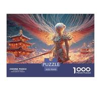 Sinoshow_24085_a_Full-Body_Shot_of_an_Albino_Woman_with_Red_Win_fe2966c9-5b1b-4656-bb45-33ad41abdb22_4 1000 Piezas Rompecabezas Difícil, Desafiante, Casi Imposible Rompecabezas, Juguetes Educativos Ú