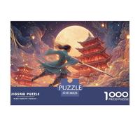 Sinoshow_24085_a_Game_Character_in_The_Style_of_Ancient_Chinese_77d592bc-ca8e-4973-bf16-d9b43b61327d_1 1000 Piezas Rompecabezas Difícil, Desafiante, Casi Imposible Juego De Rompecabezas, Juego Famili