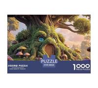 Sinoshow_24085_a_Giant_Mossy_Tree_with_Roots_That_Form_The_shap_fdc463c3-6f1c-4835-a58f-97ed3e7af932_2 1000 Piezas Rompecabezas Estimulante Y Educativo Rompecabezas, Juego Familiar Anti-Estrés, Jugue
