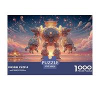 Sinoshow_24085_a_Giant_Robot_with_Four_Arms_and_Legs_Stands_on__ac343e59-3900-4c6c-9c75-ee18a7000635_3 1000 Piezas Rompecabezas Difícil, Desafiante, Casi Imposible Rompecabezas, Juguetes Educativos Ú