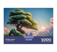 Sinoshow_24085_a_Giant_Tree_with_Lush_Green_Leaves_in_The_Style_256b760f-efd8-4ac4-94b6-8ad40ca019ba_4 1000 Piezas Rompecabezas Divertido Y Estimulante Juego De Rompecabezas, Im