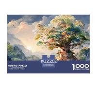 Sinoshow_24085_a_Giant_Tree_with_Lush_Green_Leaves_in_The_Style_656b4e64-04c1-4d0e-93ba-9a90862480e3_1 1000 Piezas Rompecabezas Difícil, Desafiante, Casi Imposible Rompecabezas, Juguetes Educativos Ú