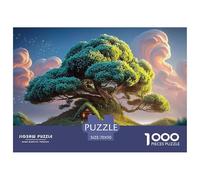 Sinoshow_24085_a_Giant_Tree_with_Lush_Green_Leaves_Pixar_Style__1b390963-754c-47a5-9356-07b256c40db6_4 1000 Piezas Jigsaw Puzzle Difícil, Desafiante, Casi Imposible Rompecabezas, Juguetes Educativos