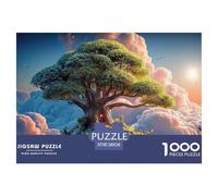 Sinoshow_24085_a_Giant_Tree_with_Lush_Green_Leaves_Pixar_Style__b4dc1423-5fc9-4a3b-aca9-2fa81a334da5_1 1000 Piezas Rompecabezas Divertido Y Estimulante Rompecabezas, Juguetes Educativos Únicos Y Esti