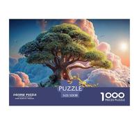Sinoshow_24085_a_Giant_Tree_with_Lush_Green_Leaves_Pixar_Style__b4dc1423-5fc9-4a3b-aca9-2fa81a334da5_1 1000 Piezas Jigsaw Puzzle Difícil, Desafiante, Casi Imposible Rompecabezas, Juego Familiar Anti-