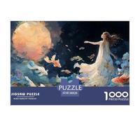 Sinoshow_24085_a_Girl_in_an_Elegant_Dress_Stands_on_The_Edge_of_d5f27fe4-12ae-4056-b8dd-e879212face5_3 1000 Piezas Rompecabezas Difícil, Desafiante, Casi Imposible Rompecabezas, Juego Familiar Anti-E