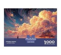 Sinoshow_24085_a_Girl_in_Dark_Stands_on_The_Horizon_Looking_at__4a9c0c34-0f5f-4b11-9d2f-f6d070fd07b1_1 1000 Piezas Rompecabezas Estimulante Y Educativo Juego De Rompecabezas, Im