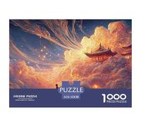 Sinoshow_24085_a_Girl_in_Dark_Stands_on_The_Horizon_Looking_at__4a9c0c34-0f5f-4b11-9d2f-f6d070fd07b1_3 1000 Piezas Rompecabezas Difícil, Desafiante, Casi Imposible Rompecabezas