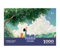 Sinoshow_24085_a_Girl_with_Short_Black_Hair_Wearing_Blue__Stand_03870036-2cd2-410a-9417-981b1a81fdcd_4 1000 Piezas Rompecabezas Estimulante Y Educativo Rompecabezas, Juego Familiar Anti-Estrés, Regal