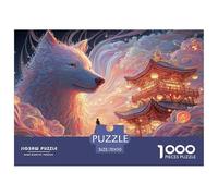 Sinoshow_24085_a_Gray_Wolf_with_Purple_and_Pink_Fur_Stands_Next_3ac3f619-3bba-4bdd-ba20-fb35ddff1073_1 1000 Piezas Rompecabezas Difícil, Desafiante, Casi Imposible Rompecabezas, Juego Familiar Anti-E