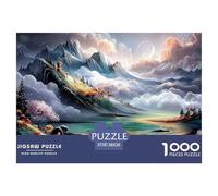 Sinoshow_24085_a_Landscape_Painting_Composed_of_Light_Green_and_540f6025-540a-4038-a146-d6a3b5d99cf7_2 1000 Piezas Rompecabezas Difícil, Desafiante, Casi Imposible Juego De Rompecabezas, Juego Famili