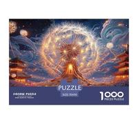 Sinoshow_24085_a_Large_Dandelion_Flower_with_Lights_Inside_The__9ceb8cf2-4a3d-448e-b100-a6542da58ea1_1 1000 Piezas Rompecabezas Estimulante Y Educativo Rompecabezas, Imágenes Vi