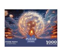 Sinoshow_24085_a_Large_Dandelion_Flower_with_Lights_Inside_The__9ceb8cf2-4a3d-448e-b100-a6542da58ea1_1 1000 Piezas Rompecabezas Estimulante Y Educativo Rompecabezas, Imágenes Vi