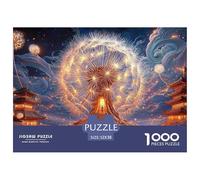 Sinoshow_24085_a_Large_Dandelion_Flower_with_Lights_Inside_The__9ceb8cf2-4a3d-448e-b100-a6542da58ea1_1 1000 Piezas Rompecabezas Estimulante Y Educativo Rompecabezas, Imágenes Vi