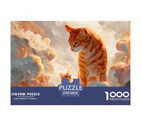 Sinoshow_24085_a_Large_Orange_Cat_is_Stepping_on_The_Small_Kitt_619836ba-49f5-4c41-b80a-bdce54b18584_2 1000 Piezas Rompecabezas Difícil, Desafiante, Casi Imposible Juego De Rompecabezas, Juego Famili