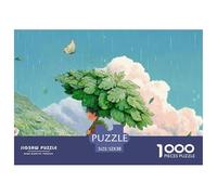 Sinoshow_24085_a_Little_Girl_Holding_an_Umbrella_Made_of_Green__aacc12fe-662b-4d3f-b799-8fd0cb4b95d7_1 1000 Piezas Rompecabezas Difícil, Desafiante, Casi Imposible Juego De Rompecabezas, Juguetes Edu