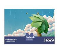 Sinoshow_24085_a_Little_Girl_Holding_an_Umbrella_Made_of_Green__aacc12fe-662b-4d3f-b799-8fd0cb4b95d7_4 1000 Piezas Rompecabezas Difícil, Desafiante, Casi Imposible Juego De Rompecabezas, Juguetes Edu