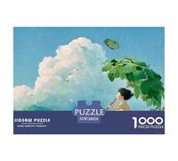 Sinoshow_24085_a_Little_Girl_Holding_an_Umbrella_Made_of_Green__f5f67c05-aebf-420b-9154-93e0e9911b53_1 1000 Piezas Rompecabezas Difícil, Desafiante, Casi Imposible Juego De Rompecabezas, Regalo De Na