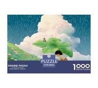 Sinoshow_24085_a_Little_Girl_is_Holding_an_Umbrella_Made_of_gre_60c20e37-f339-4b7b-8d7e-3f9663585ad6_2 1000 Piezas Rompecabezas Estimulante Y Educativo Rompecabezas, Imágenes Vi