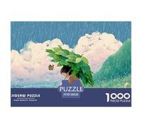 Sinoshow_24085_a_Little_Girl_is_Holding_an_Umbrella_Made_of_gre_60c20e37-f339-4b7b-8d7e-3f9663585ad6_3 1000 Piezas Rompecabezas Estimulante Y Educativo Rompecabezas, Imágenes Vi