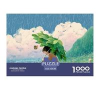 Sinoshow_24085_a_Little_Girl_is_Holding_an_Umbrella_Made_of_gre_60c20e37-f339-4b7b-8d7e-3f9663585ad6_3 1000 Piezas Rompecabezas Estimulante Y Educativo Juego De Rompecabezas, Im