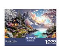 Sinoshow_24085_a_Log_Cabin_in_The_Distance_a_Winding_Path_leadi_132c7bd5-b91e-488b-89f0-bced5248b6b1_3 (1) 1000 Piezas Rompecabezas Estimulante Y Educativo Rompecabezas, Juego Familiar Anti-Estrés, R