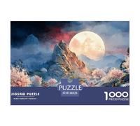 Sinoshow_24085_a_Majestic_Moon_Setting_Over_an_Enchanted_Mounta_d5e8ee17-0d62-4252-bd25-2bf1ebc0e518_2 1000 Piezas Rompecabezas Estimulante Y Educativo Juego De Rompecabezas, Juego Familiar Anti-Estr