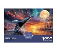 Sinoshow_24085_a_Majestic_Whale_Breaching_in_The_Foreground_of__60e51812-d593-45f4-907a-6e72aad8b6c0_4 (1) 1000 Piezas Rompecabezas Difícil, Desafiante, Casi Imposible Rompecabezas, Juguetes Educativ