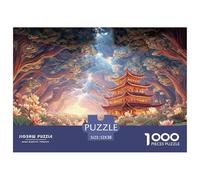 Sinoshow_24085_a_Man_Rowing_in_The_Middle_of_Lotus_Leaves_surre_6f7d3e47-b352-4250-a58b-fba3f9e4682b_4 1000 Piezas Rompecabezas Difícil, Desafiante, Casi Imposible Rompecabezas, Juguetes Educativos Ú