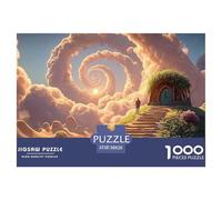 Sinoshow_24085_a_Man_Stands_at_The_Top_of_an_Endless_Staircase._41a2e78e-aecf-4402-9676-066e403c5e8f_1 1000 Piezas Rompecabezas Estimulante Y Educativo Juego De Rompecabezas, Juego Familiar Anti-Estr