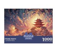 Sinoshow_24085_a_Man_Walks_up_The_Stairs_to_Heaven_Surrounded_b_b2e5f311-fbef-4d25-9186-960783775759_2 1000 Piezas Rompecabezas Estimulante Y Educativo Juego De Rompecabezas, Im