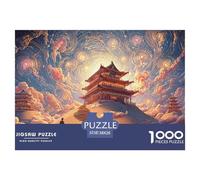 Sinoshow_24085_a_Man_Walks_up_The_Stairs_to_Heaven_Surrounded_b_b2e5f311-fbef-4d25-9186-960783775759_3 1000 Piezas Rompecabezas Difícil, Desafiante, Casi Imposible Rompecabezas, Juguetes Educativos Ú