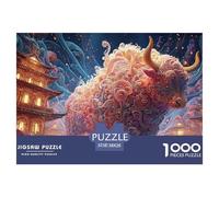 Sinoshow_24085_a_Mythical_Creature_with_The_Head_of_an_ox_and_a_29c87f67-7d94-4c08-a455-cb405145decb_1 1000 Piezas Rompecabezas Estimulante Y Educativo Juego De Rompecabezas, Juego Familiar Anti-Estr