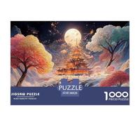 Sinoshow_24085_a_Painting_of_Colorful_Trees_on_The_Shore_with_w_4cfadf6f-816a-4cbb-b65c-440ac55c440a_2 1000 Piezas Rompecabezas Estimulante Y Educativo Juego De Rompecabezas, Juego Familiar Anti-Estr