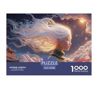 Sinoshow_24085_a_Pale_Albino_Woman_with_Long_White_Hair_Wearing_692932fe-a89a-473c-b9b2-b736c44a9570_2 1000 Piezas Rompecabezas Difícil, Desafiante, Casi Imposible Rompecabezas