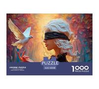 Sinoshow_24085_a_Photograph_of_an_Albino_Woman_with_White_Hair__5d1adca4-4553-4917-9fc9-2525742b99b6_4 1000 Piezas Jigsaw Puzzle Difícil, Desafiante, Casi Imposible Rompecabezas, Juguetes Educativos