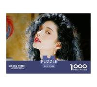 Sinoshow_24085_a_Photograph_of_Lisa._a_Young_Woman_with_Black_c_208b455e-80fe-4ba5-991a-726934dade02_2 1000 Piezas Rompecabezas Divertido Y Estimulante Juego De Rompecabezas, Im