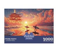 Sinoshow_24085_a_Photograph_of_Two_Surfers_Walking_Along_The_be_1c6c1046-1328-4146-8718-dd6364897379_1 1000 Piezas Rompecabezas Estimulante Y Educativo Juego De Rompecabezas, Juguetes Educativos Únic