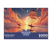 Sinoshow_24085_a_Photograph_of_Two_Surfers_Walking_Along_The_be_1c6c1046-1328-4146-8718-dd6364897379_2 1000 Piezas Rompecabezas Estimulante Y Educativo Juego De Rompecabezas, Im