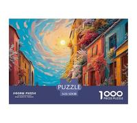 Sinoshow_24085_a_Picturesque_Street_in_The_South_of_France_with_393b231b-3cb2-4d7d-8f26-d397e256b2f8_2 1000 Piezas Jigsaw Puzzle Difícil, Desafiante, Casi Imposible Juego De Rompecabezas, Juego Famil